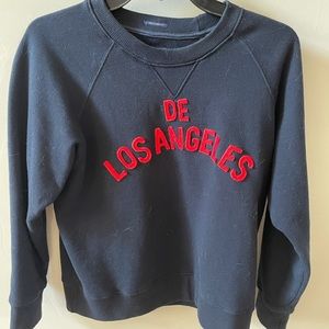 MOTHER DENIM LOS ANGELES PULLOVER SWEATSHIRT